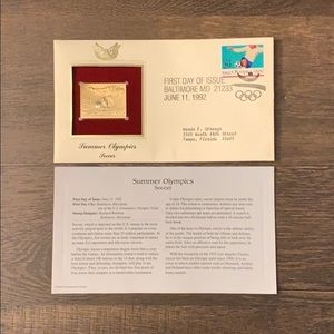 Gold stamp replica